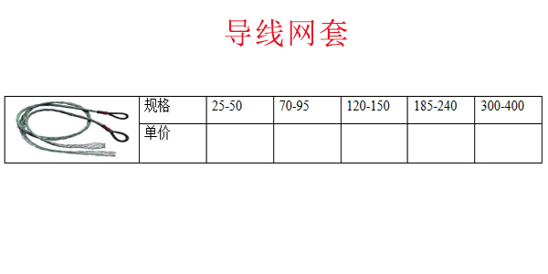 导线网套